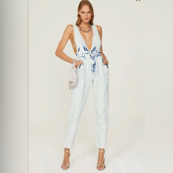Retrofete Denim Monet Jumpsuit in size Small EUC - Picture 1 of 14